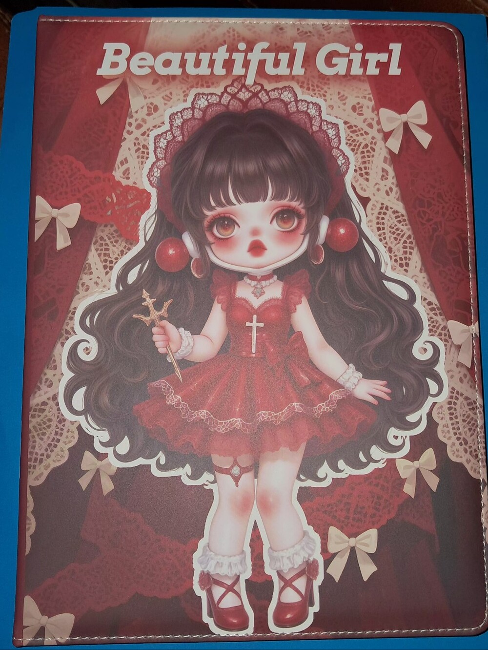 New! A4 Skullpanda Notebook. Soft Cover.